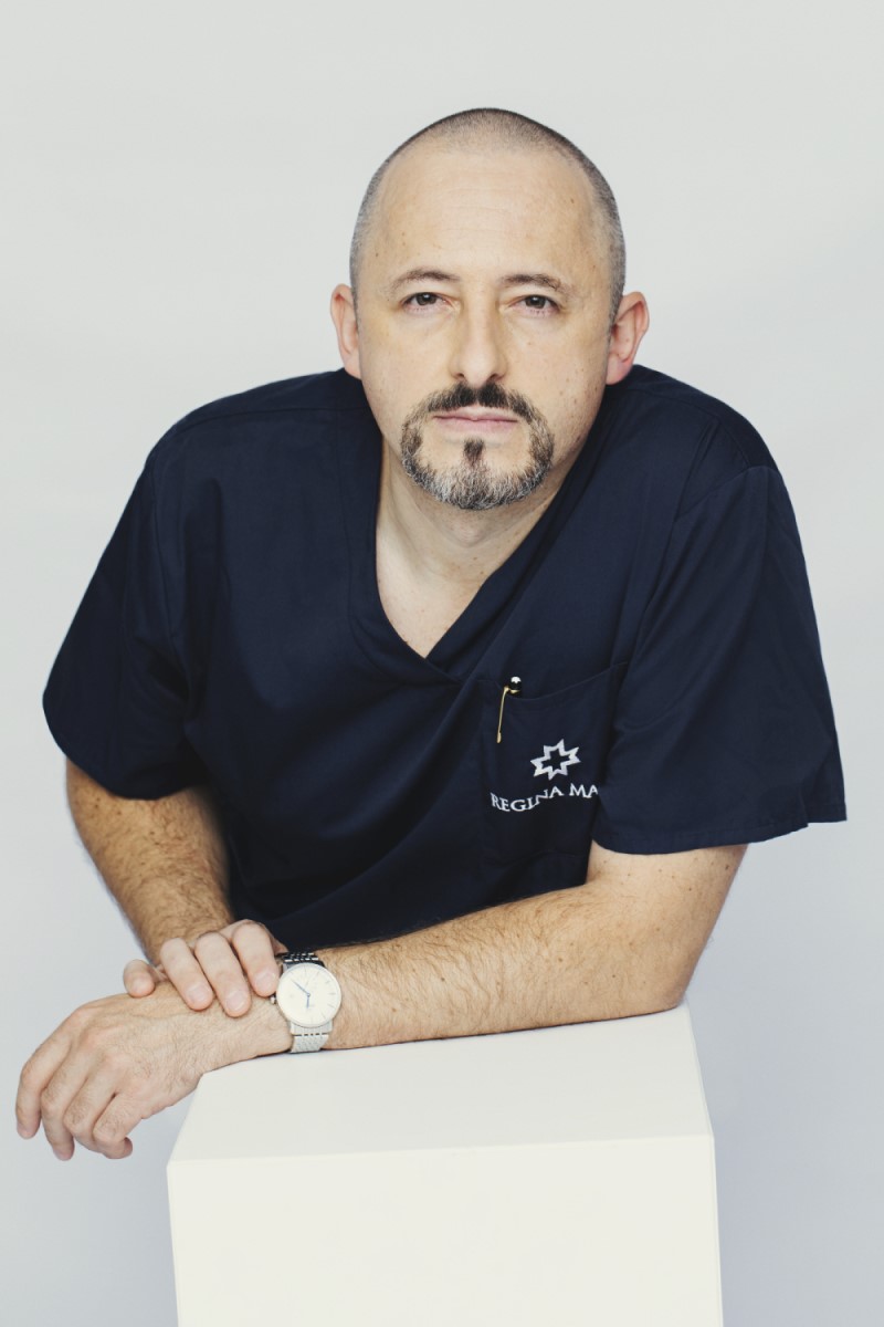 chist ovarian gigant. dr. viorel stoica