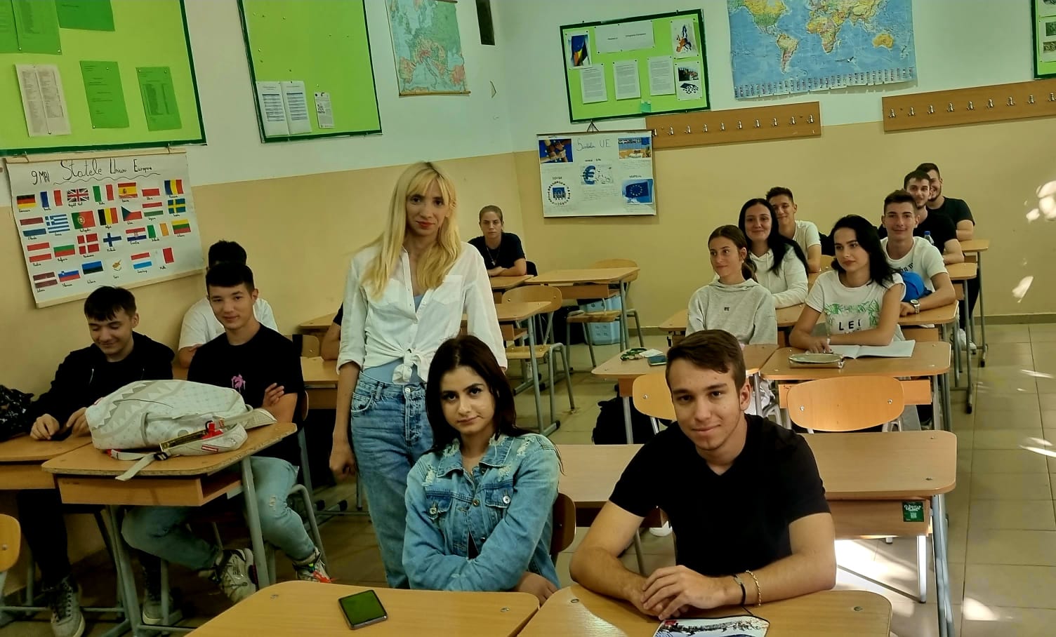 fundația estuar activitate cu elevi de liceu