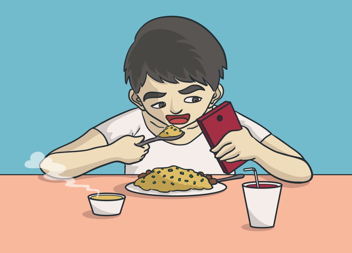 phubbing la masă