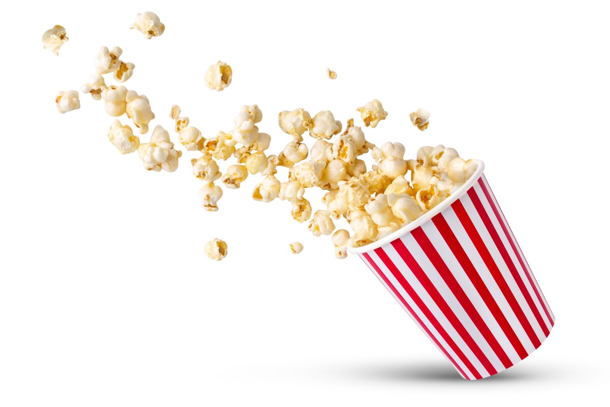 alimente care îngrașă. popcorn
