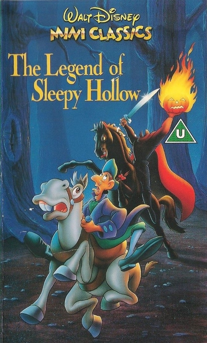 afiș desen animat Legend of Sleepy Hollow