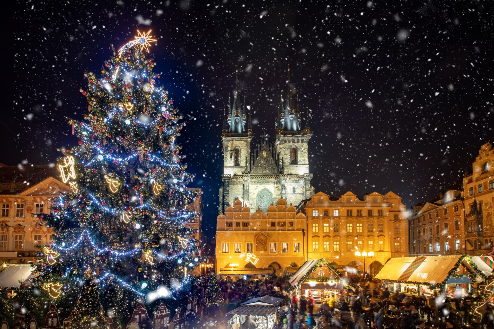 orașe de vizitat de Crăciun Praga
