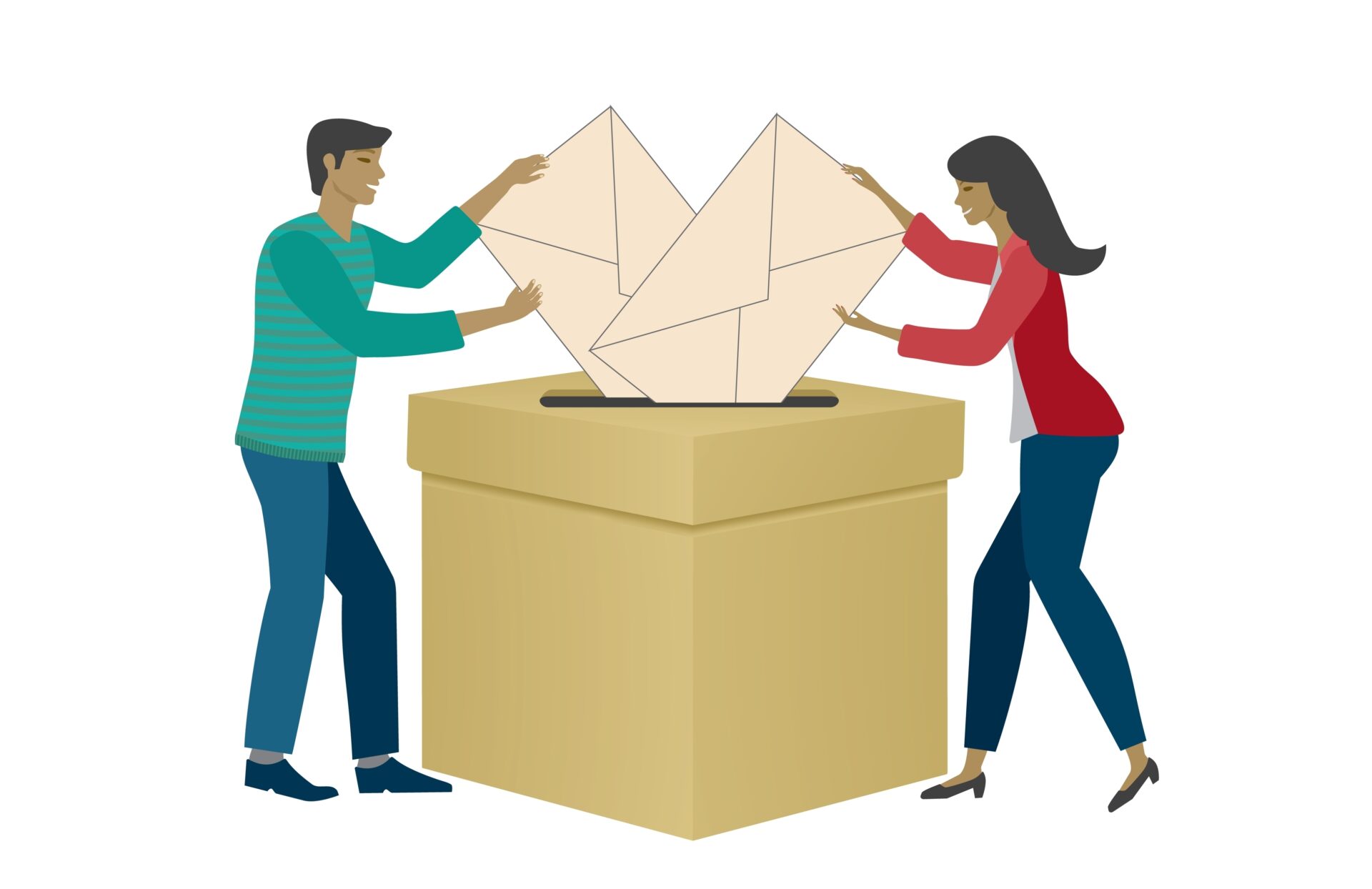 cuplu care voteaza